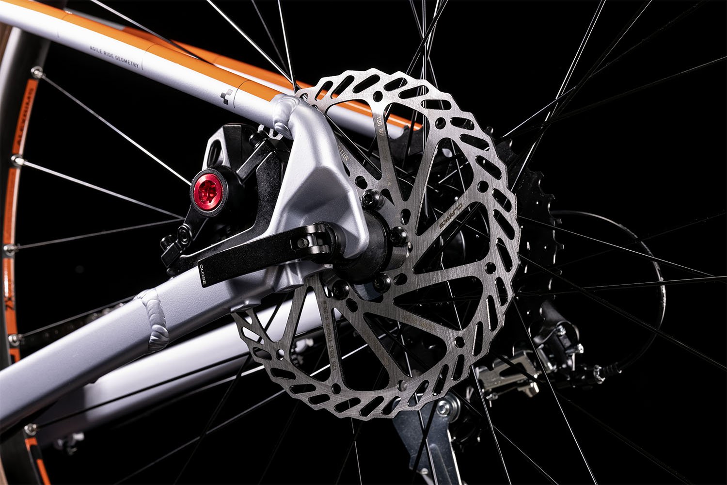 Cube Aim Race silber'n'orange – Bild 5