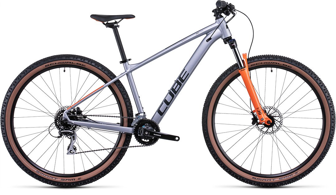 Cube Aim Race silber'n'orange