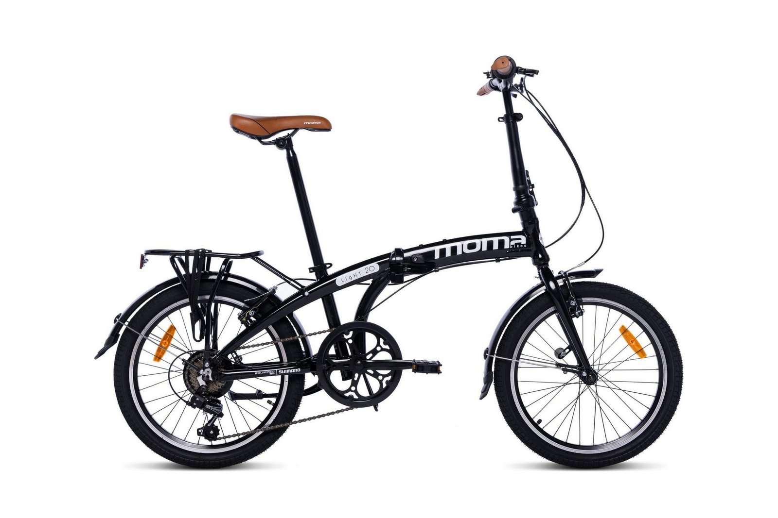 Light 20 Klapprad Schwarz