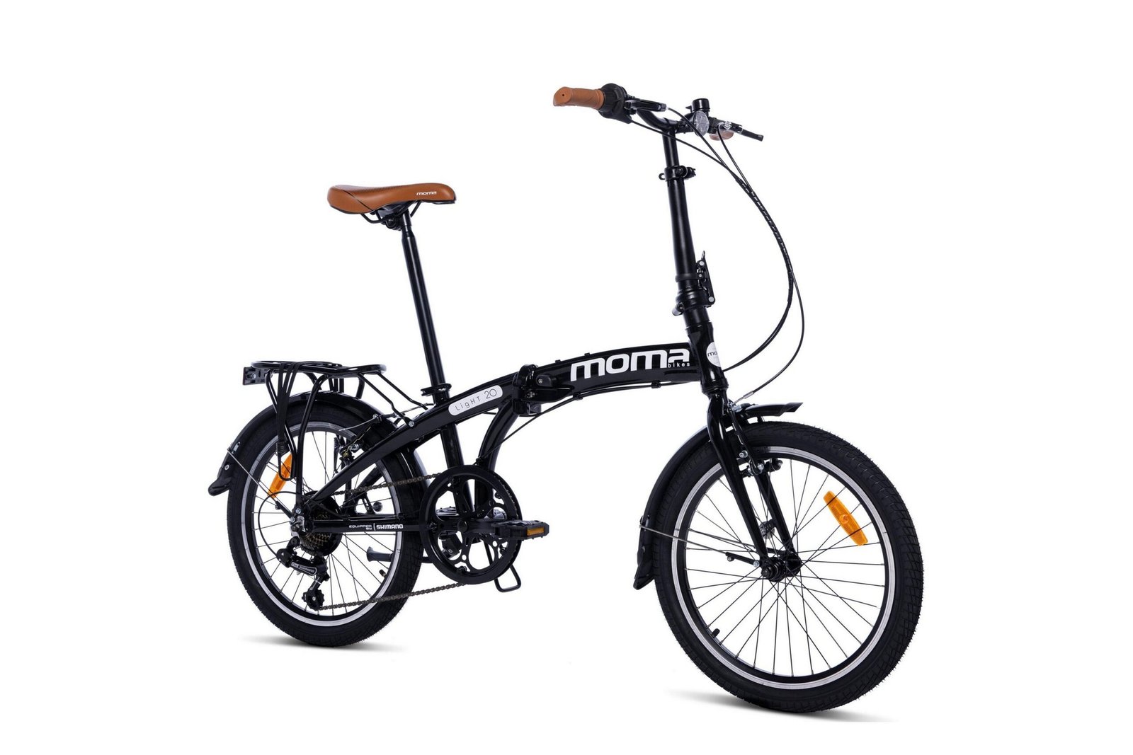 Light 20 Klapprad Schwarz – Bild 2