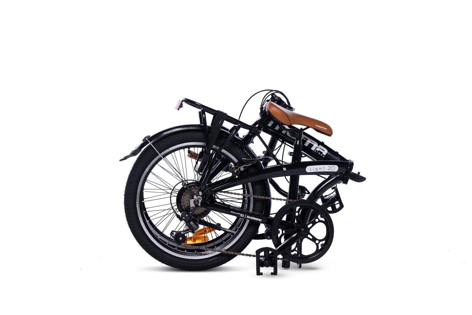 Light 20 Klapprad Schwarz – Bild 3