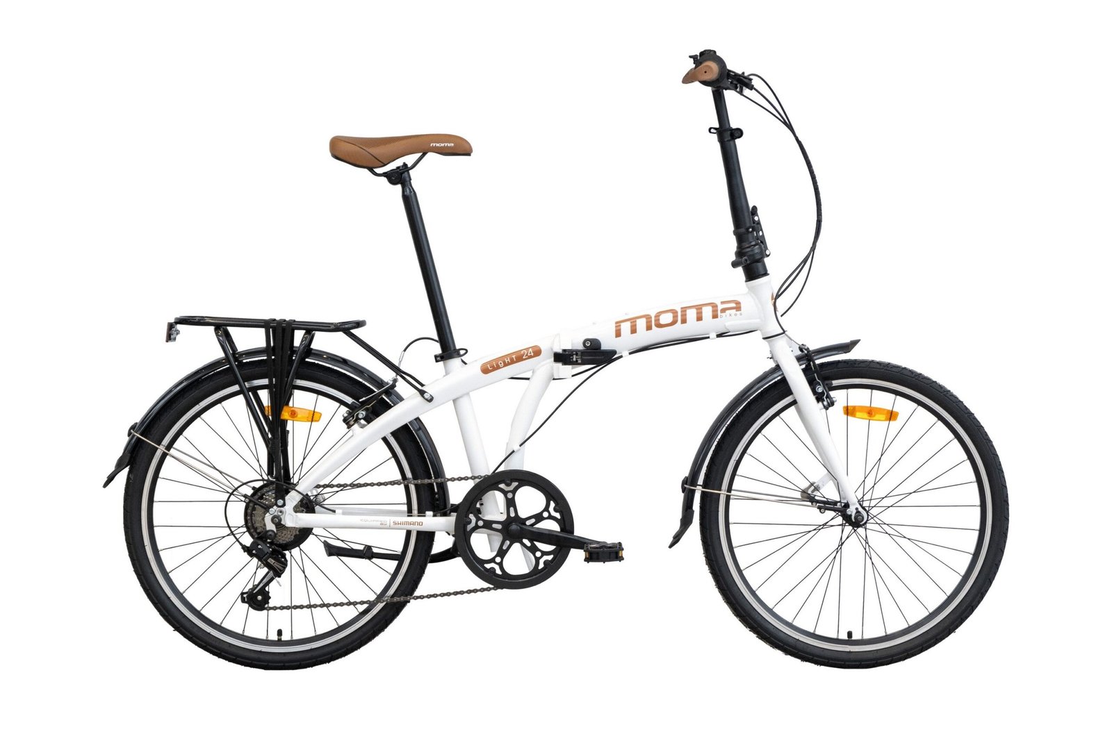 Light 24 Klapprad Weiß