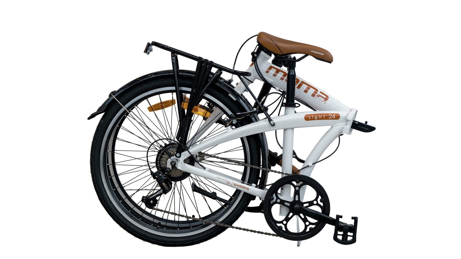 Light 24 Klapprad Weiß – Bild 3