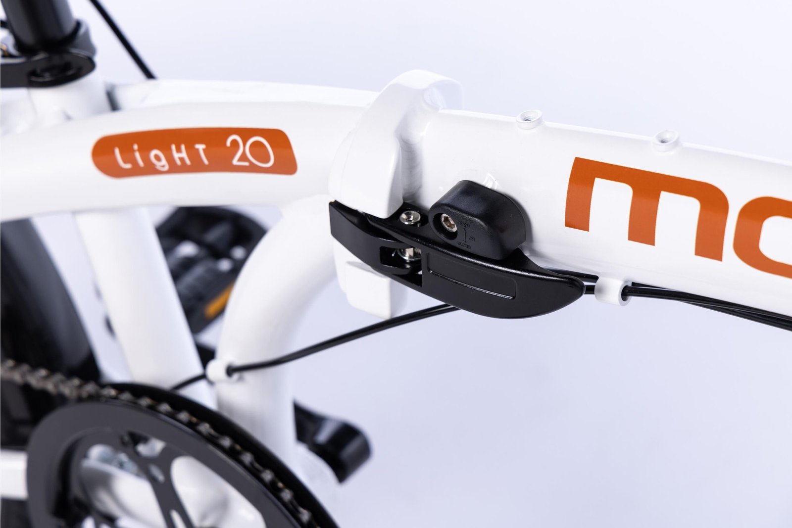 Light 20 Klapprad Weiß – Bild 7