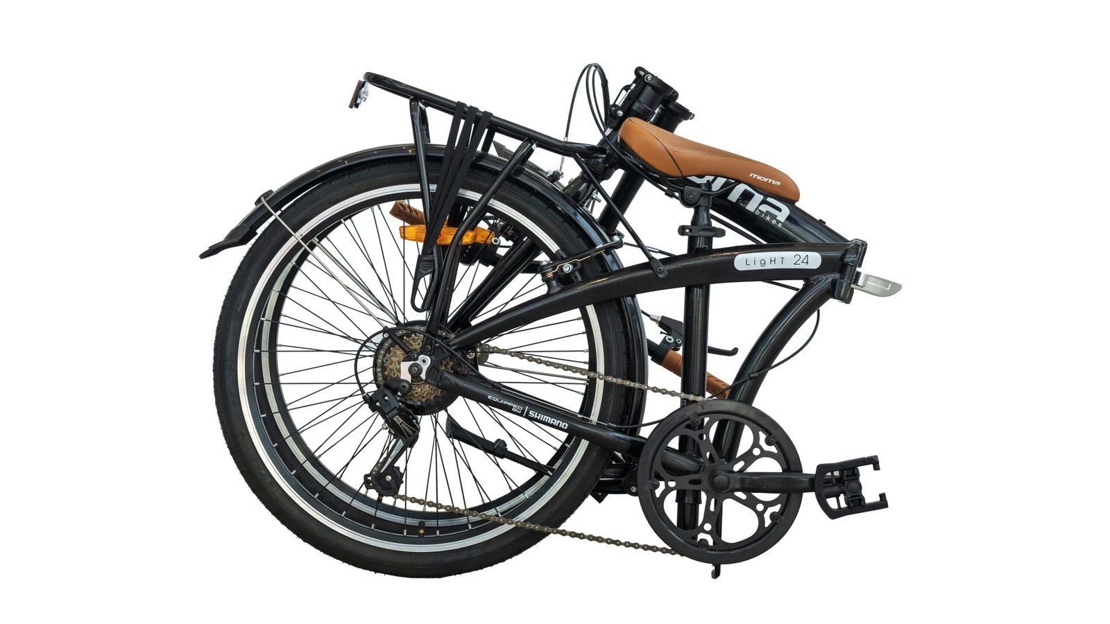 Light 24 Klapprad Schwarz – Bild 3