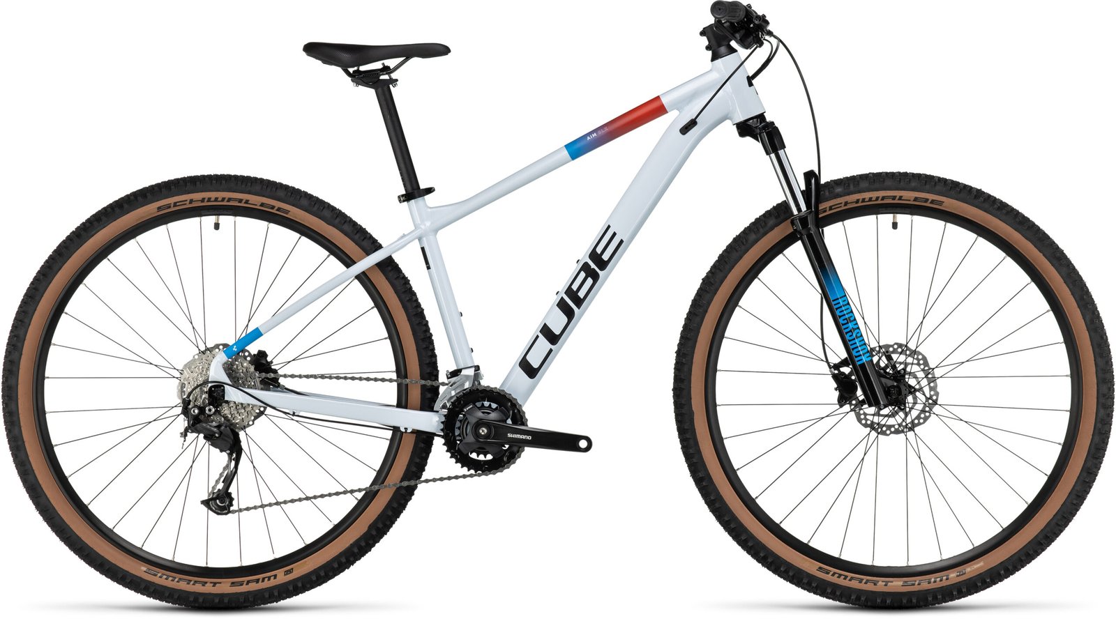 Cube Aim Slx White N Blue N Red