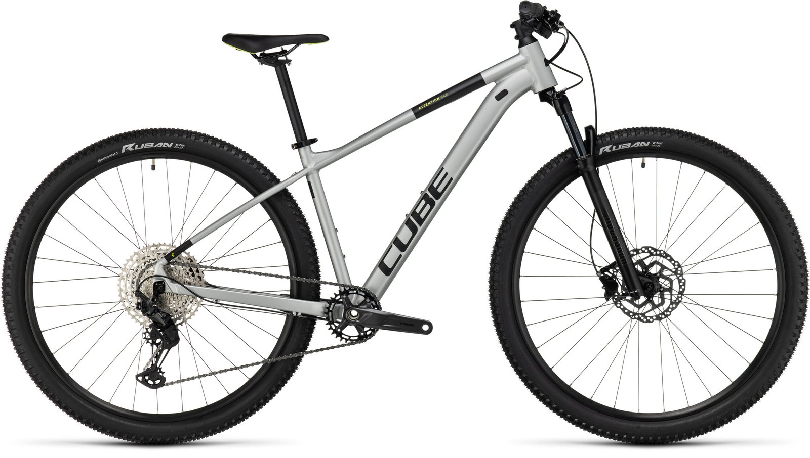 Cube Aufmerksamkeit Slx Silvergrey N Lime