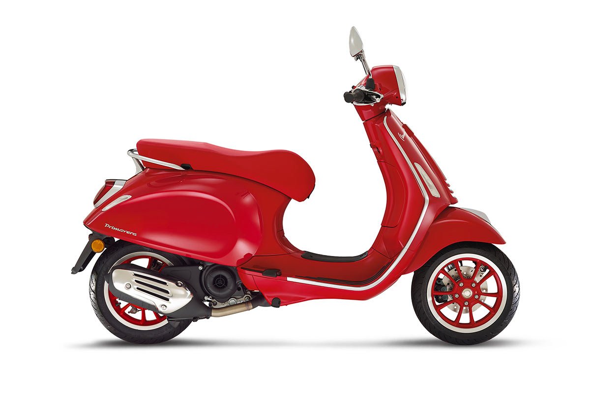 Vespa Primavera 50 Red