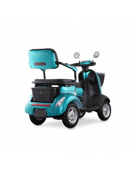 BOUBI Elektromobil mit 2 Sitzplätzen, 4 Rädern, 500 Watt – Bild 6