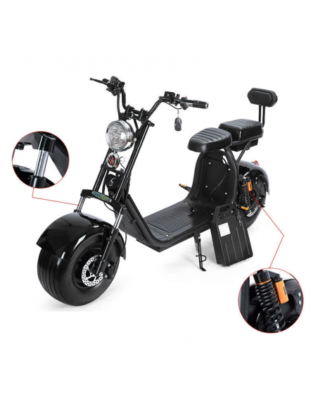 City Coco Range 3 mit 2000 Watt, 20Ah, straßenzugelassen – Bild 6