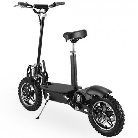 E-Scooter Cross mit Sitz, geländegängig, 1000 Watt, Lithium-Akku – Bild 9