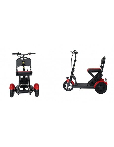 DEVO E-Scooter mit 3 Rädern, 300/600 Watt, für Menschen mit eingeschränkter Mobilität und Senioren – Bild 17