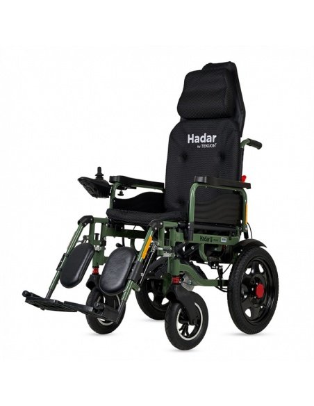 Klappbarer Elektrorollstuhl HADAR-02 mit Doppelmotor 250 W und 12-Ah-Lithium-Akku – Bild 2