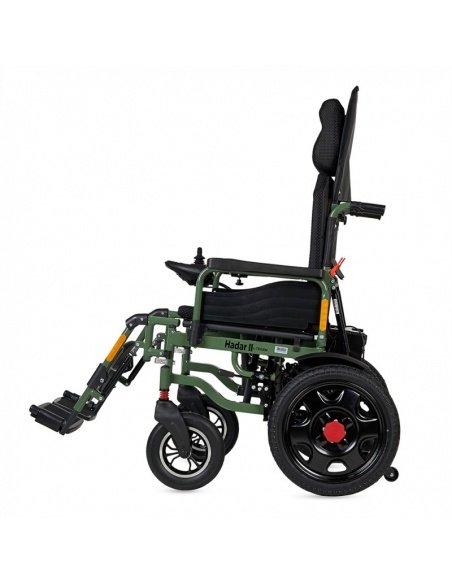 Klappbarer Elektrorollstuhl HADAR-02 mit Doppelmotor 250 W und 12-Ah-Lithium-Akku – Bild 6