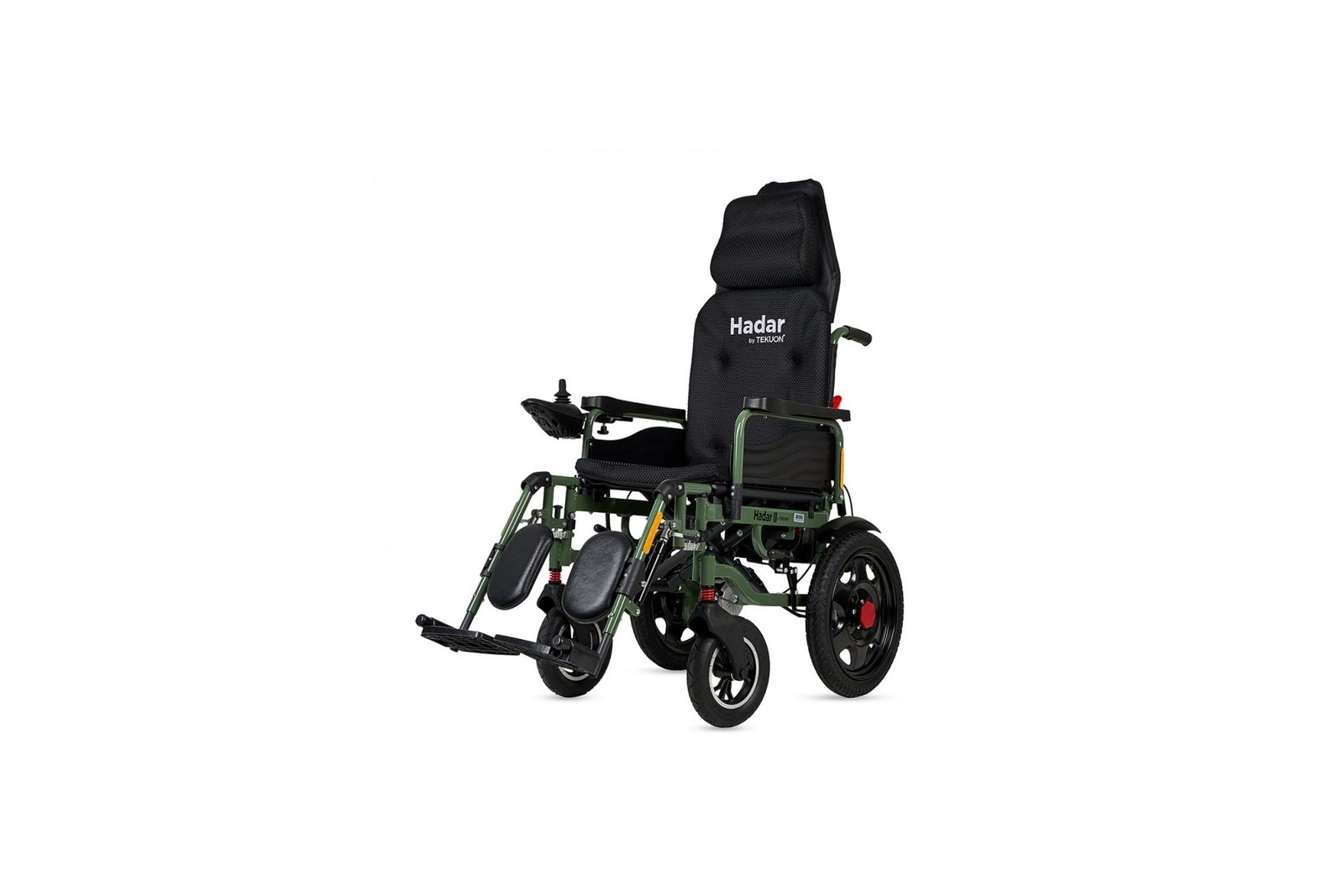 Klappbarer Elektrorollstuhl HADAR-02 mit Doppelmotor 250 W und 12-Ah-Lithium-Akku