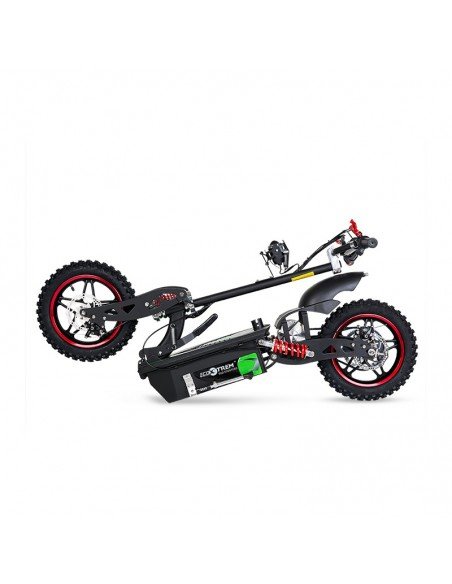 E-Scooter Aspide mit Sitz, Cross-Reifen, 2000 Watt, Lithium-Akku 48V 12Ah – Bild 7
