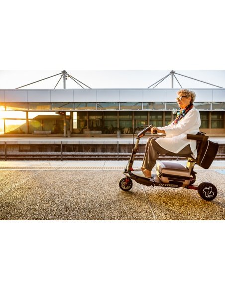 Klappbares Elektromobil mit 3 Rädern ATTO Sport mit Armlehnen – Bild 8