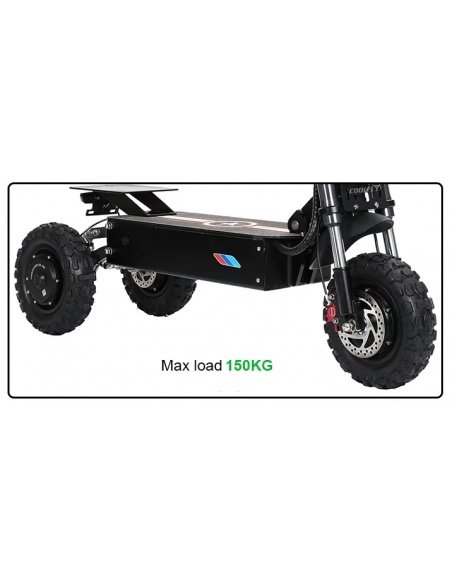 E-Scooter FALCON mit 3 Rädern, 5600 Watt, 3 Motoren, 60V 31Ah – Bild 17