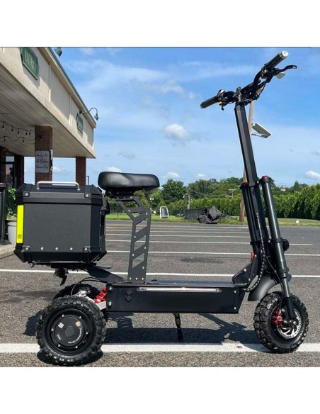 E-Scooter FALCON mit 3 Rädern, 5600 Watt, 3 Motoren, 60V 31Ah – Bild 5