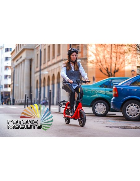 Elektro-Scooter Piccolo mit Korb, 350 Watt, klappbar – Bild 4