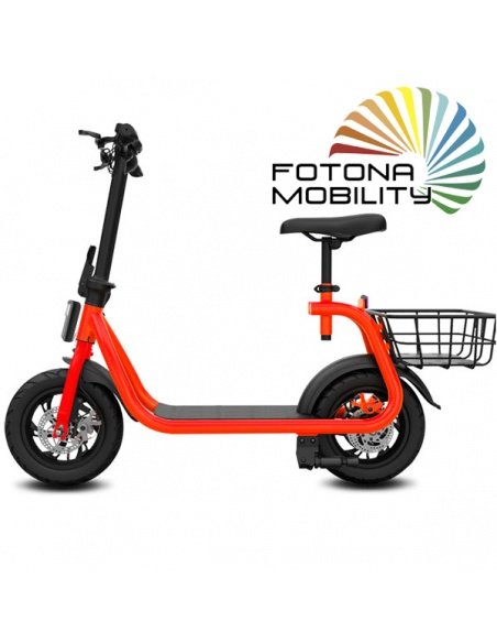 Elektro-Scooter Piccolo mit Korb, 350 Watt, klappbar – Bild 6