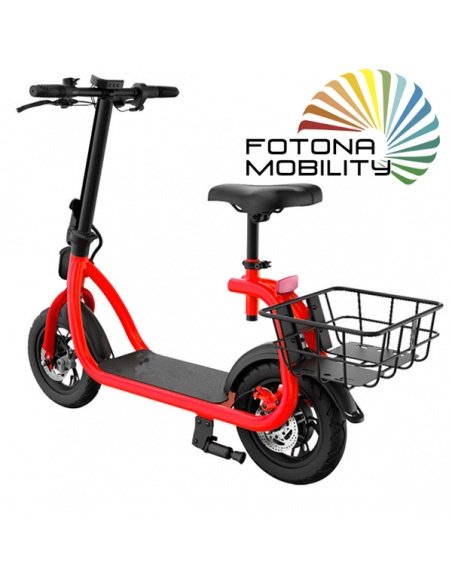 Elektro-Scooter Piccolo mit Korb, 350 Watt, klappbar – Bild 7