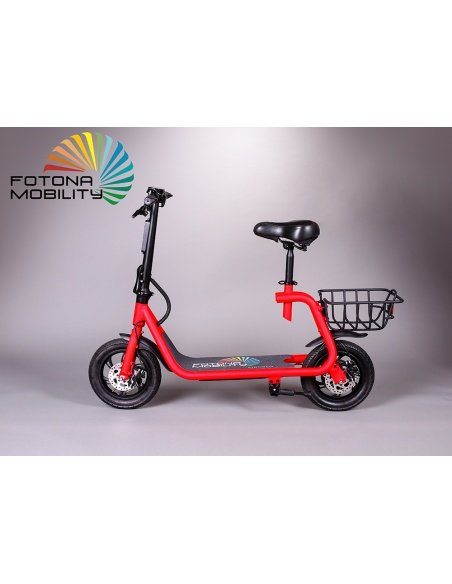 Elektro-Scooter Piccolo mit Korb, 350 Watt, klappbar – Bild 10
